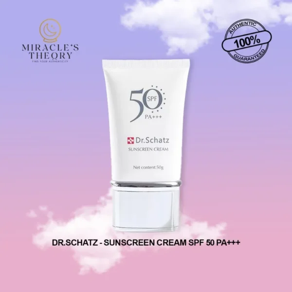 DR.SCHATZ - Sunscreen Cream SPF 50 PA+++