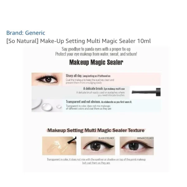 SO NATURAL - Makeup Setting Multi Magic Sealer