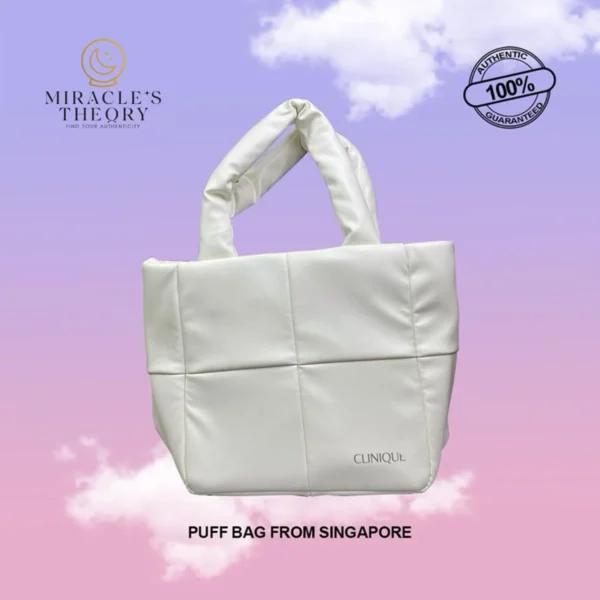 CLINIQUE Puff Bag From Singapore