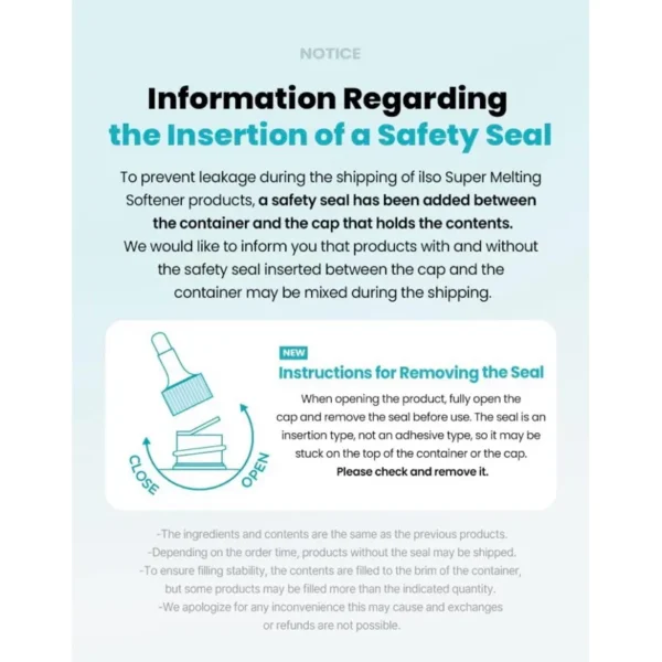 ILSO - Super Melting Sebum Softener