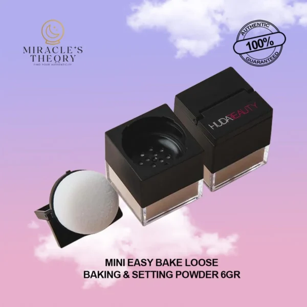 HUDA BEAUTY Easy Bake Loose Baking & Setting Powder Mini Size