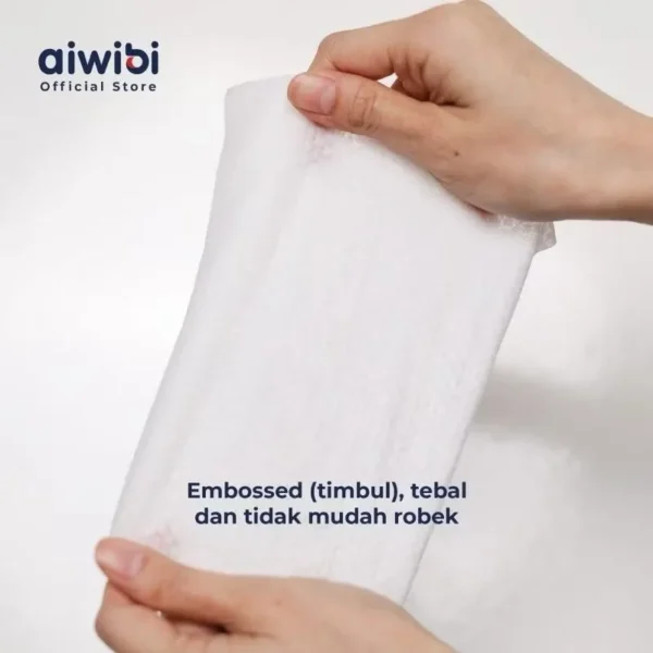 AIWIBI Minipack Wet Wipes (32 dan 64 Lembar) Tissue Basah Bayi Baby