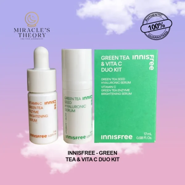 INNISFREE - Green Tea & VITA C Duo Kit