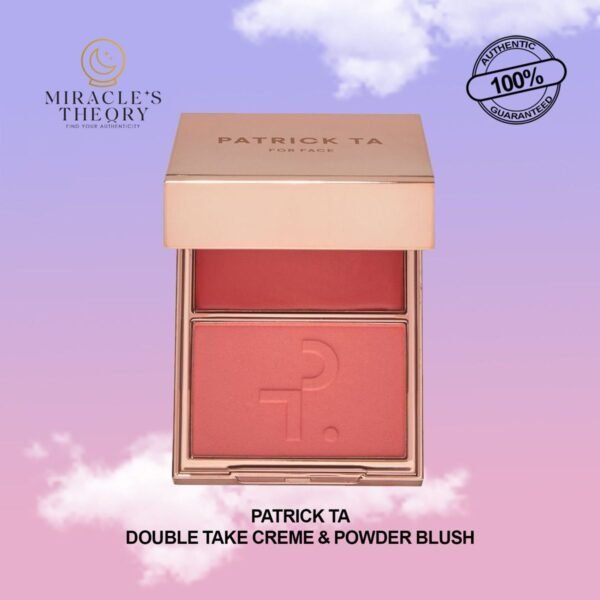 1 PATRICK TA Double Take Creme & Powder Blush
