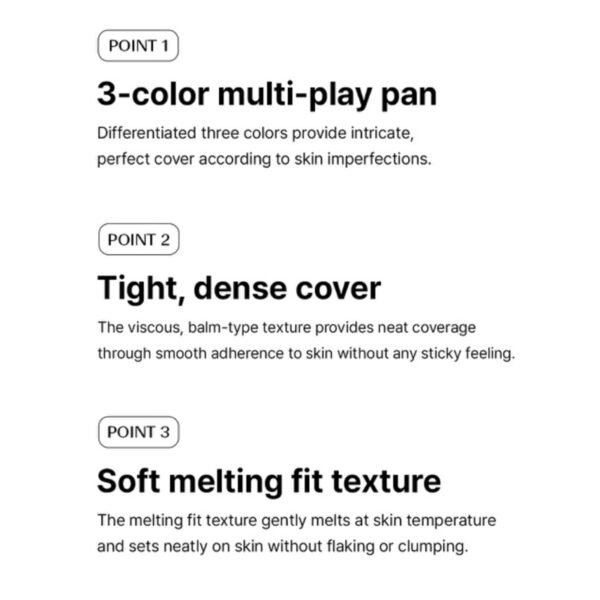 THE SAEM - Cover Perfection Triple Pot Concealer