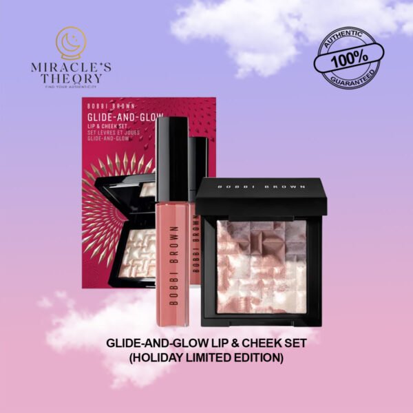 Glide-And-Glow Lip & Cheek Set (Holiday Limited Edition) BOBBI BROWN Glide-And-Glow Lip & Cheek Set (Holiday Limited Edition)
