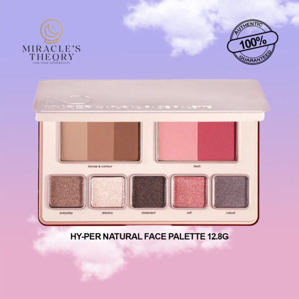 NATASHA DENONA Hy-Per Natural Face Palette 12.8g