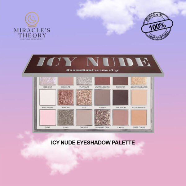 HUDA BEAUTY Icy Nude Eyeshadow Palette