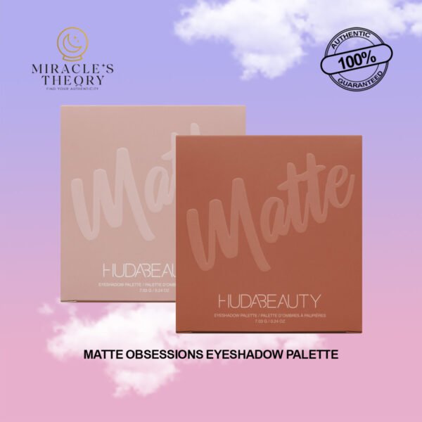Matte Obsessions Eyeshadow Palette ( Cool ) HUDA BEAUTY Matte Obsessions Eyeshadow Palette