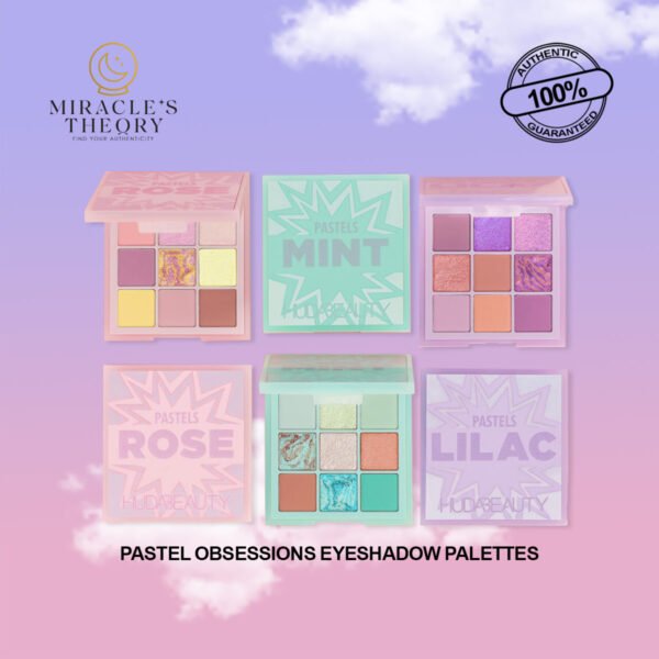HUDA BEAUTY PASTEL Obsessions Eyeshadow Palettes